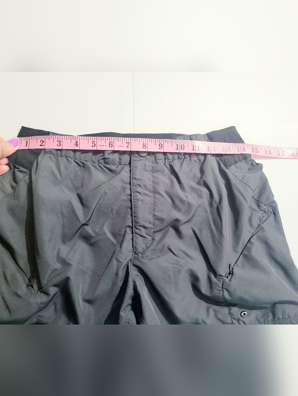 Columbia Titanium Women's Blue Size S Hiking Trail Shorts 4" Inseam Zip Pockets - Picture 4 of 11
